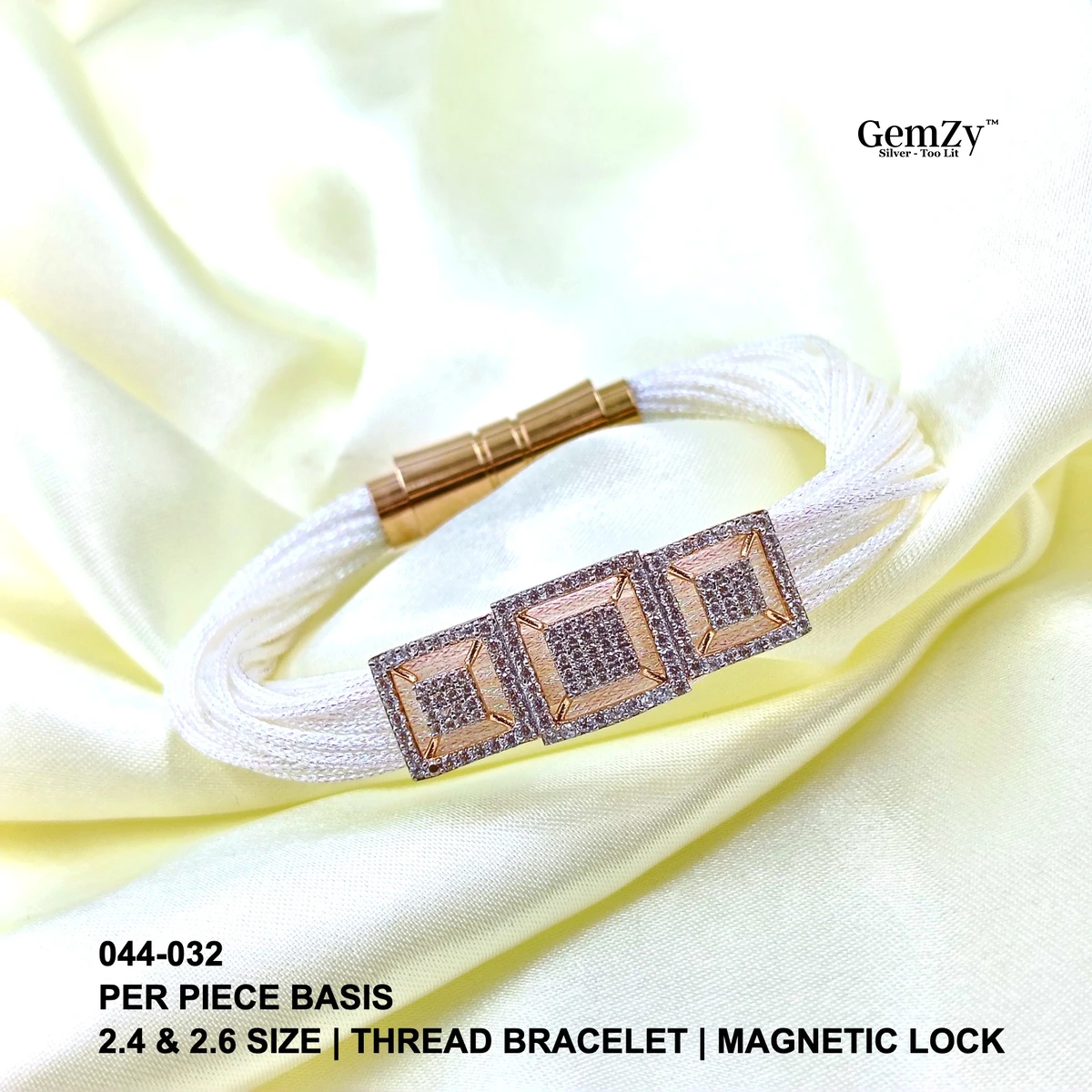 Elegant Thread Bracelets - 2.4 & 2.6 Size